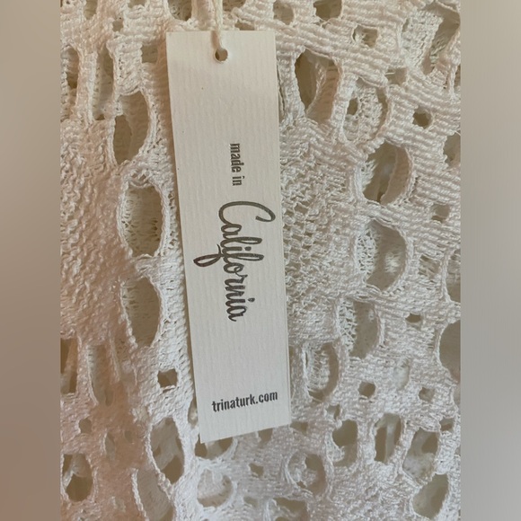 Trina Turk crochet hoodie - Picture 3 of 10